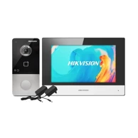 HIKVISION IP videovratnik DS-KIS603-P Full HD 7 monitor Wi-Fi RFID, crna